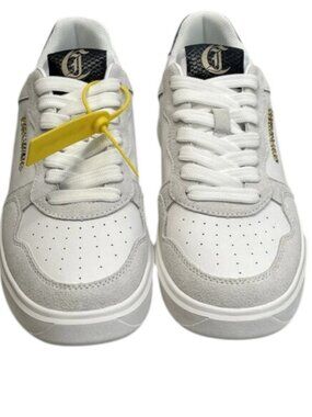 NEW JUST CAVALLI Women’s Leather Sneakers – White